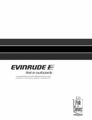1977 Evinrude 4HP Outboards Service Manual, PN 5303, Page 68