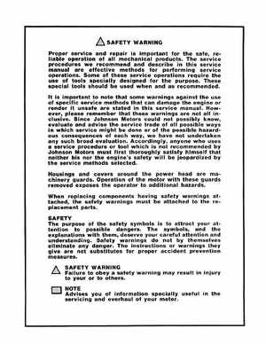 1977 Johnson 2HP Outboards Service Manual, Page 2