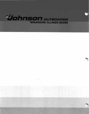 1977 Johnson 2HP Outboards Service Manual, Page 53