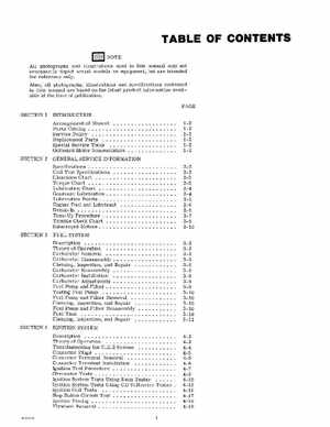 1978 Evinrude Outboards 9.9/15HP Service Manual, Page 3