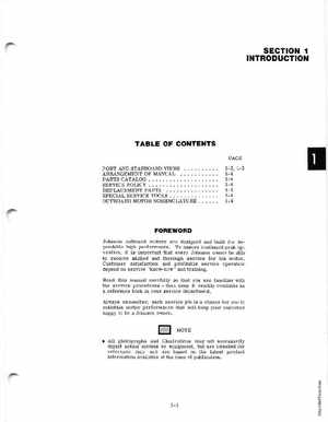 1978 Johnson 175, 200, 235 HP Outboard Service Manual, Page 5