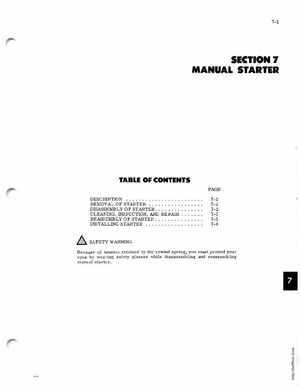 1978 Johnson 2HP outboards Service Manual, Page 47
