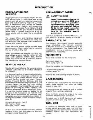 1978 Johnson 4HP outboards Service Manual, Page 6