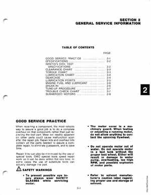 1978 Johnson 4HP outboards Service Manual, Page 9