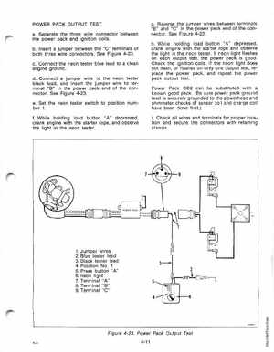 1978 Johnson 4HP outboards Service Manual, Page 42