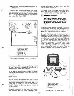 1978 Johnson 4HP outboards Service Manual, Page 46