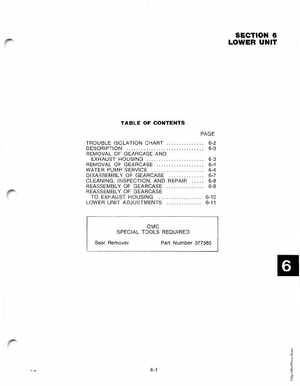 1978 Johnson 4HP outboards Service Manual, Page 67