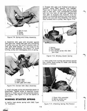 1978 Johnson 4HP outboards Service Manual, Page 81