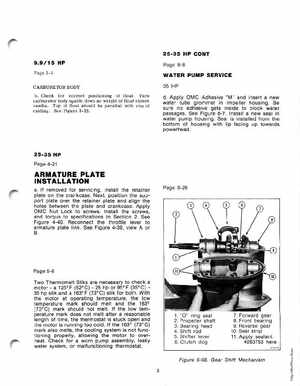 1978 Johnson 4HP outboards Service Manual, Page 85