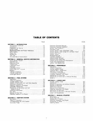 1979 Evinrude 4 HP Outboards Service Manual, PN 5424, Page 4