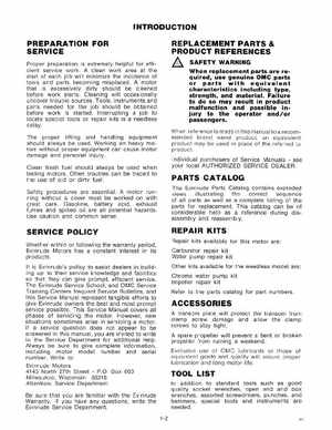 1979 Evinrude 4 HP Outboards Service Manual, PN 5424, Page 6