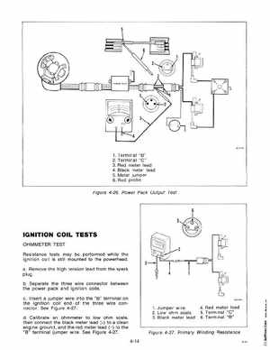1979 Evinrude 4 HP Outboards Service Manual, PN 5424, Page 42