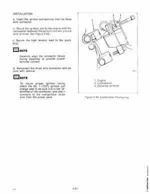 1979 Evinrude 4 HP Outboards Service Manual, PN 5424, Page 49