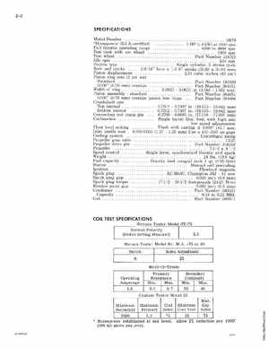 1979 Johnson 2HP Outboards Service Manual, Page 9