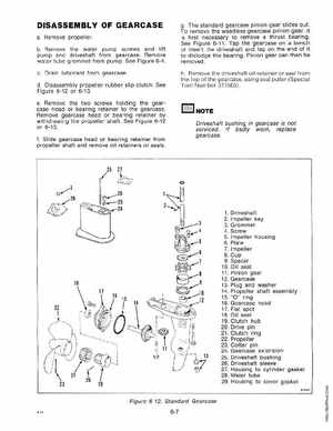 1980 Johnson 4HP Service Manual, Page 70