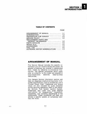 1981 Johnson/Evinrude 4HP Outboards Service Manual, Page 5