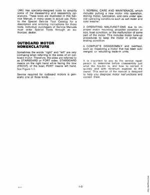 1981 Johnson/Evinrude 4HP Outboards Service Manual, Page 7