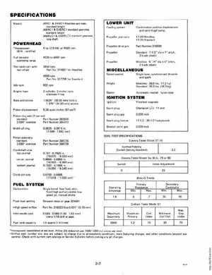 1981 Johnson/Evinrude 4HP Outboards Service Manual, Page 10