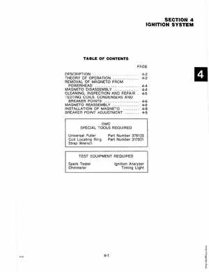 1981 Johnson/Evinrude 4HP Outboards Service Manual, Page 30