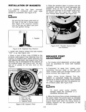 1981 Johnson/Evinrude 4HP Outboards Service Manual, Page 38