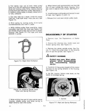 1981 Johnson/Evinrude 4HP Outboards Service Manual, Page 76
