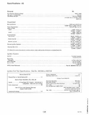 1985 OMC 65, 100 and 155 HP Models Commercial Service Manual, PN 507450-D, Page 32