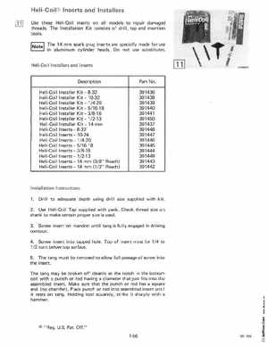 1985 OMC 65, 100 and 155 HP Models Commercial Service Manual, PN 507450-D, Page 60