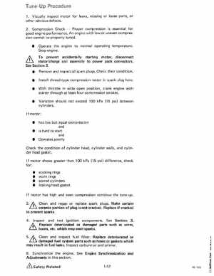1985 OMC 65, 100 and 155 HP Models Commercial Service Manual, PN 507450-D, Page 61