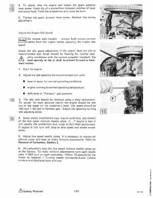 1985 OMC 65, 100 and 155 HP Models Commercial Service Manual, PN 507450-D, Page 67