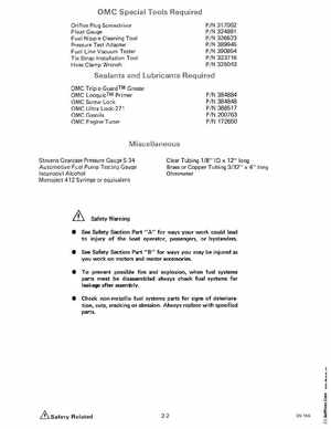 1985 OMC 65, 100 and 155 HP Models Commercial Service Manual, PN 507450-D, Page 95