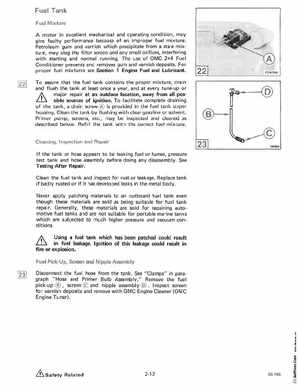 1985 OMC 65, 100 and 155 HP Models Commercial Service Manual, PN 507450-D, Page 105