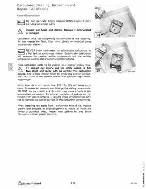 1985 OMC 65, 100 and 155 HP Models Commercial Service Manual, PN 507450-D, Page 110