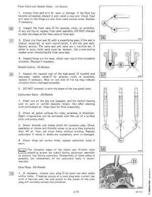 1985 OMC 65, 100 and 155 HP Models Commercial Service Manual, PN 507450-D, Page 111