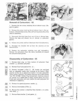 1985 OMC 65, 100 and 155 HP Models Commercial Service Manual, PN 507450-D, Page 120