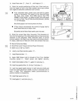 1985 OMC 65, 100 and 155 HP Models Commercial Service Manual, PN 507450-D, Page 122
