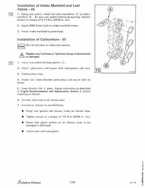 1985 OMC 65, 100 and 155 HP Models Commercial Service Manual, PN 507450-D, Page 123