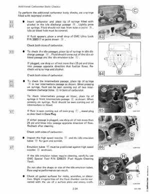 1985 OMC 65, 100 and 155 HP Models Commercial Service Manual, PN 507450-D, Page 127