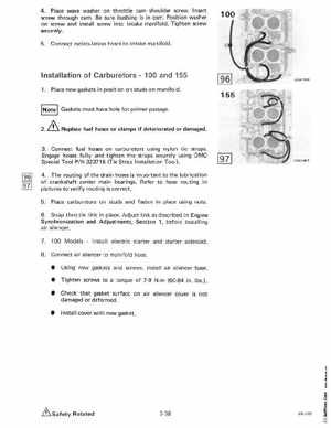 1985 OMC 65, 100 and 155 HP Models Commercial Service Manual, PN 507450-D, Page 131