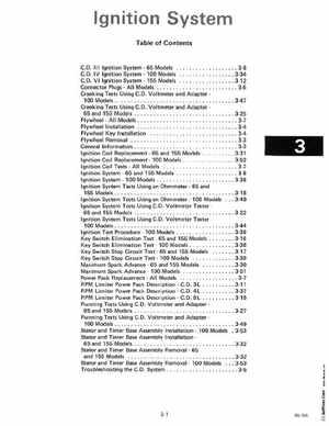 1985 OMC 65, 100 and 155 HP Models Commercial Service Manual, PN 507450-D, Page 132