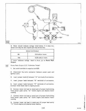 1985 OMC 65, 100 and 155 HP Models Commercial Service Manual, PN 507450-D, Page 155