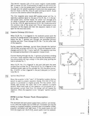 1985 OMC 65, 100 and 155 HP Models Commercial Service Manual, PN 507450-D, Page 168