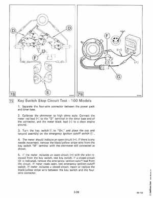 1985 OMC 65, 100 and 155 HP Models Commercial Service Manual, PN 507450-D, Page 170
