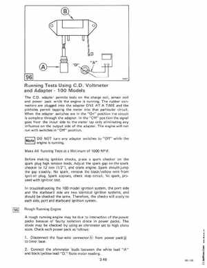 1985 OMC 65, 100 and 155 HP Models Commercial Service Manual, PN 507450-D, Page 180
