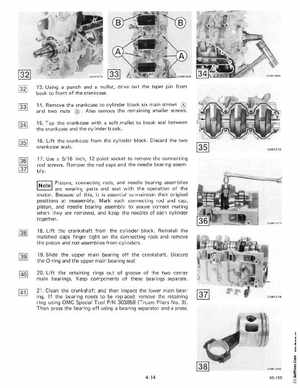 1985 OMC 65, 100 and 155 HP Models Commercial Service Manual, PN 507450-D, Page 198