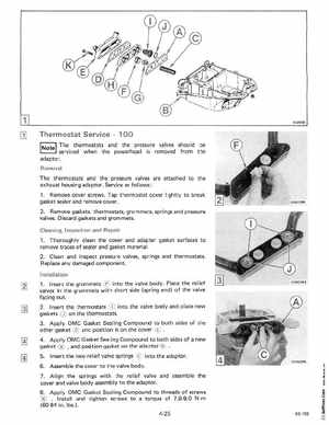 1985 OMC 65, 100 and 155 HP Models Commercial Service Manual, PN 507450-D, Page 209