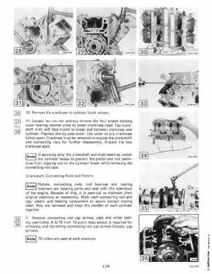 1985 OMC 65, 100 and 155 HP Models Commercial Service Manual, PN 507450-D, Page 213
