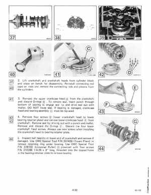 1985 OMC 65, 100 and 155 HP Models Commercial Service Manual, PN 507450-D, Page 214