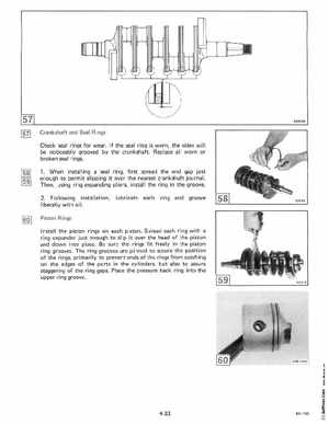 1985 OMC 65, 100 and 155 HP Models Commercial Service Manual, PN 507450-D, Page 217