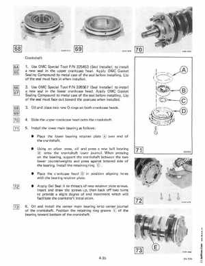 1985 OMC 65, 100 and 155 HP Models Commercial Service Manual, PN 507450-D, Page 219