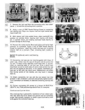 1985 OMC 65, 100 and 155 HP Models Commercial Service Manual, PN 507450-D, Page 220